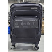 SAMSONITE 19 INCH CARRY-ON ASCENTRA SOFTSIDE LUGGAGE - SLATE