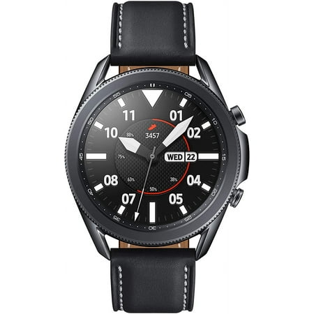 Open Box SAMSUNG GALAXY WATCH 3 45MM SMARTWATCH MYSTIC BLACK SM-R840NZKCXAR