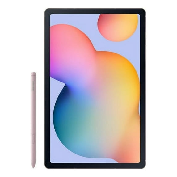 Open Box SAMSUNG Galaxy Tab S6 Lite (2022) 128GB, 10.4" Tablet (Wi-Fi) Chiffon Rose, S Pen Included