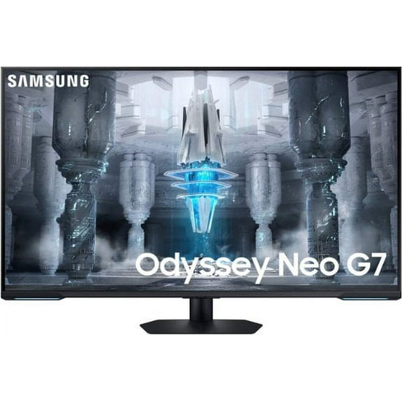 Open Box SAMSUNG Odyssey Neo G7 43" Mini 4K UHD 144 Hz 1ms AMD FreeSync Premium Pro Smart Gaming Monitor with HDR600 - LS43CG700NNXZA