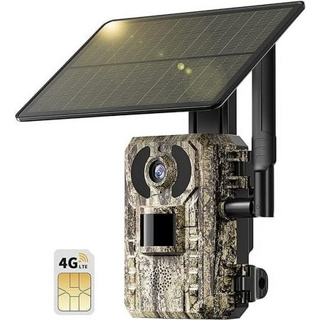 Open Box SEHMUA Wireless Trail Camera 720p Video Motion Activated Low-Glow RBX-H10 - Camo