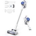 thumbnail image 1 of Open Box SHUNZAO S9 Cordless Vacuum Cleaner 320W Powerful Stick Vacuum - White, Blue, 1 of 5