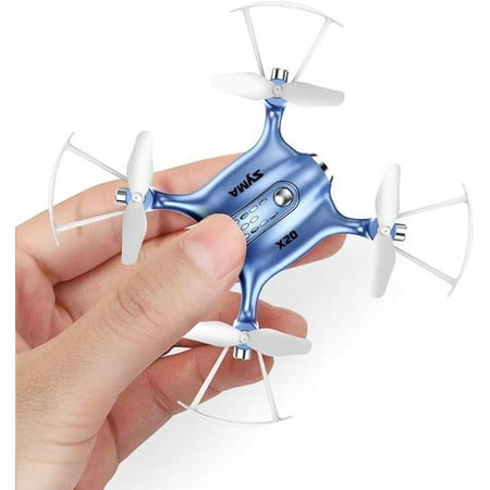 Open Box SYMA Mini Drones Flying Helicopter Auto Hovering 3D Flip - Blue