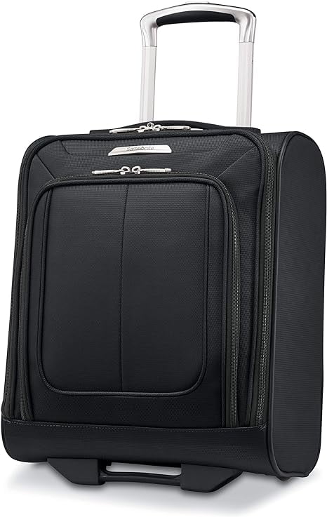 Open Box Samsonite Solyte DLX Softside Luggage Midnight Black ...