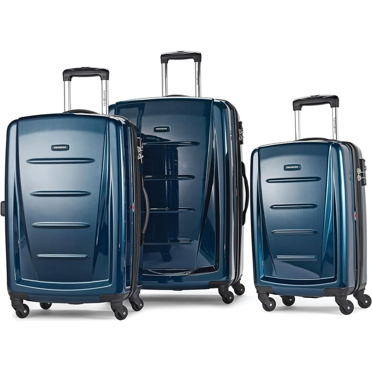 Open Box Samsonite Winfield Hardside Luggage, 3-Piece set 20/24