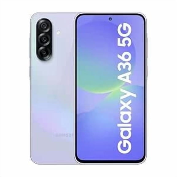 Open Box Samsung Galaxy A36 5G AI Global Version, 256GB+8GB RAM, Android Smartphone, Unlocked - Awesome Lavender