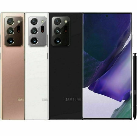 Open Box Samsung Galaxy Note 20 Ultra 5G SM-N986U1 128GB Bronze (US Model) - Factory Unlocked Cell Phone