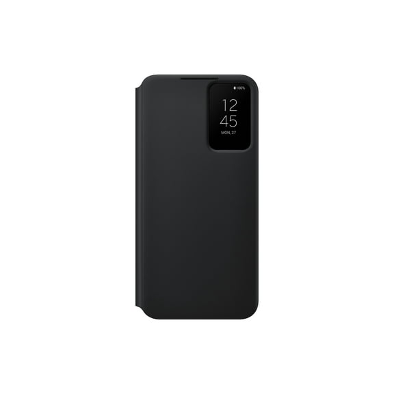 Open Box Samsung S-View Flip Cover Series Case for Samsung Galaxy (S22+) - Black