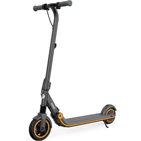 Open Box Segway Ninebot ZING E12 eKickScooter for Kids, 200W Motor - DARK GREY/ORANGE
