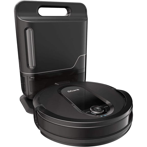 Open Box Shark RV1001AE IQ App-Controlled Self Emptying Robot Vacuum - Black