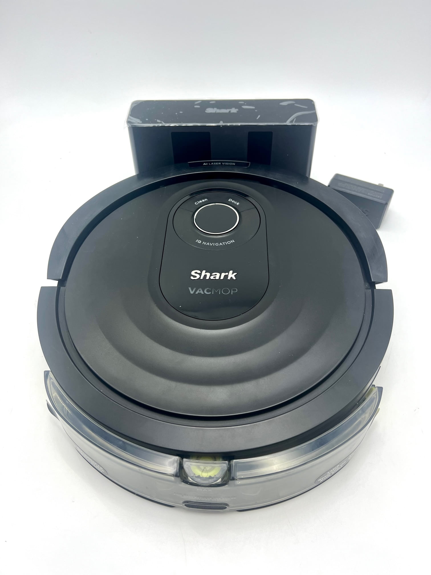 Open Box Shark RV2000WRUS AI VACMOP Robot Vacuum & Mop BLACK