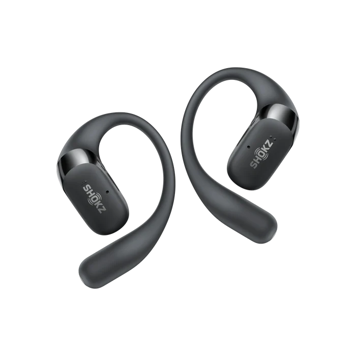 Open Box Shokz OpenFit2 Black Open-Ear True Wireless Earbuds