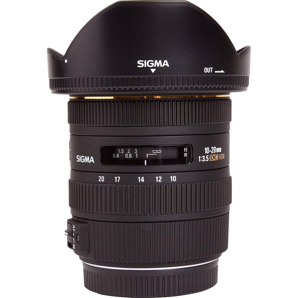Open Box Sigma 10-20mm f/4-5.6 EX DC HSM Lens for Canon Open Box Sigma 10-20mm f/4-5.6 EX DC HSM Lens for Canon