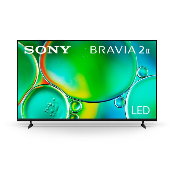 Open Box Sony 55 class BRAVIA 2 II LED 4K HDR Smart Google TV K-55S20, 2025 Model