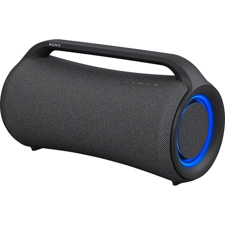 Open Box Sony SRS-XG500 X-Series Wireless Portable Bluetooth Boombox Party-Speaker with Big Powerful Sound, IP66 Water Resistant and Dustproof, 30 Hour-Battery, LED Ring Lighting for Home/Outdoor