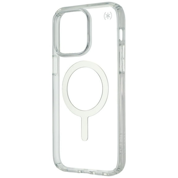 Open Box Speck Perfect Clear Case for MagSafe for iPhone 14 Pro Max - Silver/Clear