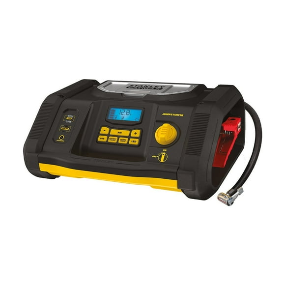 Open Box Stanley Fatmax 1200 Amp Jump Starter with Air Compressor & USB Power