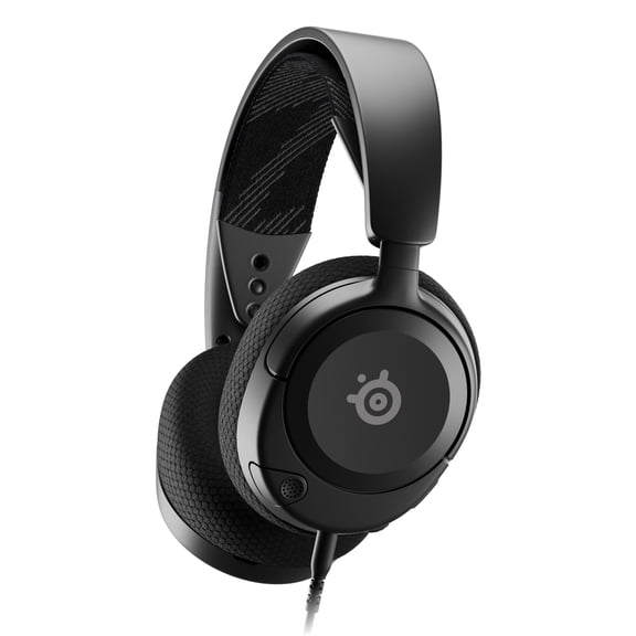 Open Box SteelSeries Arctis Nova 1 Wired Multi-System Gaming Headset for PC with 3.5mm Jack, Black