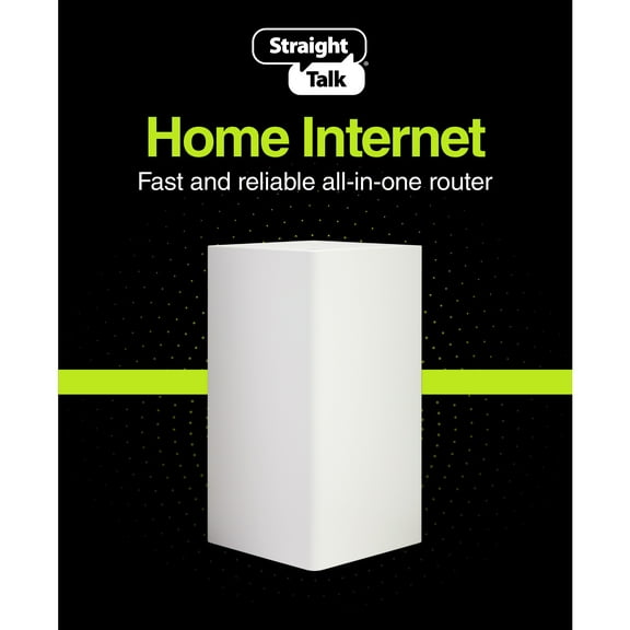 Open Box Straight Talk Home Internet Router, 5G-LTE, White - Home Internet Prepaid
