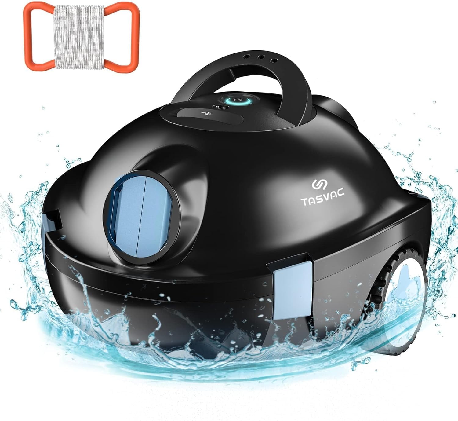 Open Box TASVAC Cordless Automatic Robotic Pool Vacuum Cleaner Y10