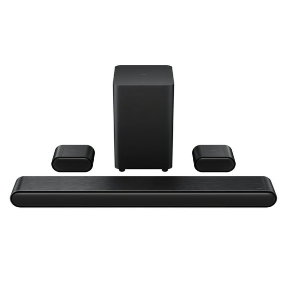 Open Box TCL S Class 5.1 Channel Sound Bar with DTS Virtual:X, Built-in Center Channel Speaker, Surround Sound Speakers and Wireless Subwoofer , S510W