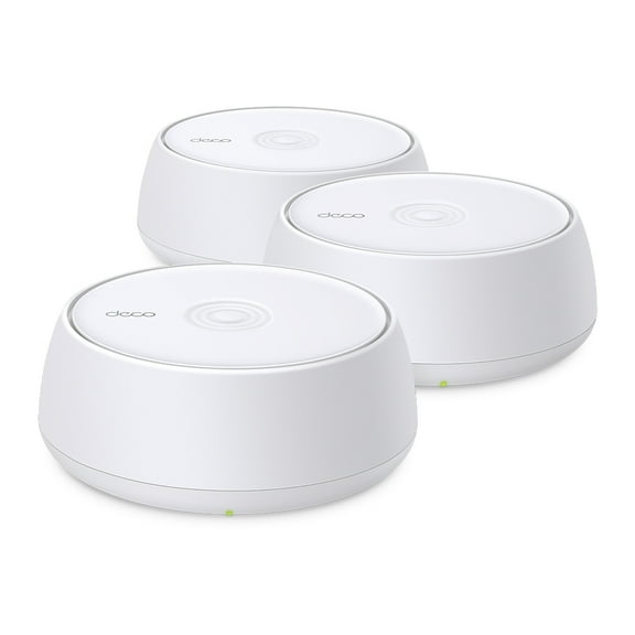 Open Box TP-Link BE3600 Wi-Fi 7 Dual-Band, Next-Generation AI-Driven Home Mesh Router System, Replaces Individual Routers and Extenders, Indoor coverage up to 6,500 sq. ft., - Deco WB10800 (3-pack)