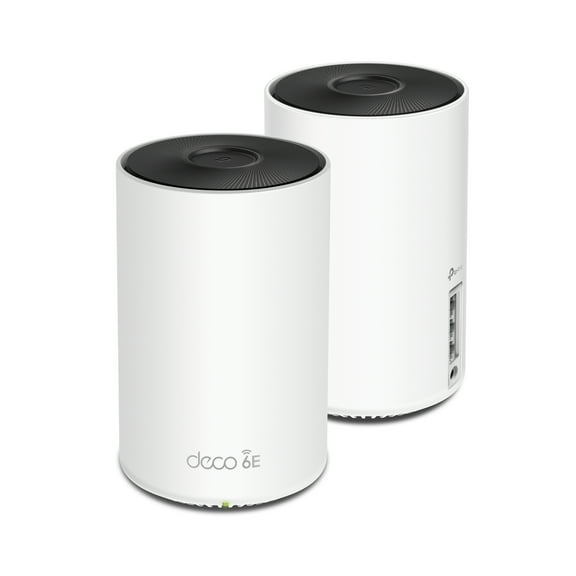 Open Box TP-Link Deco Wi-Fi 6E Whole Home Mesh Routers, 6 Ghz Band, Coverage up to 5,500 Sq. ft. (2-Pack)
