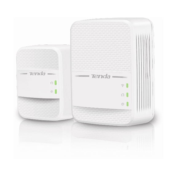 Open Box Tenda PH10 AV1000 Powerline Wi-Fi Extender, Dual Band AC Wireless, Gigabit Port, Plug and Play