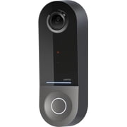 Open Box WeMo Smart Video Doorbell Apple HomeKit Secure Video with HDR WDC010 - Black