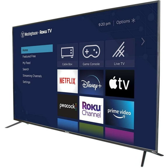 Open Box Westinghouse WR75UX4200 75" Smart LED-LCD TV - 4K UHDTV - Black