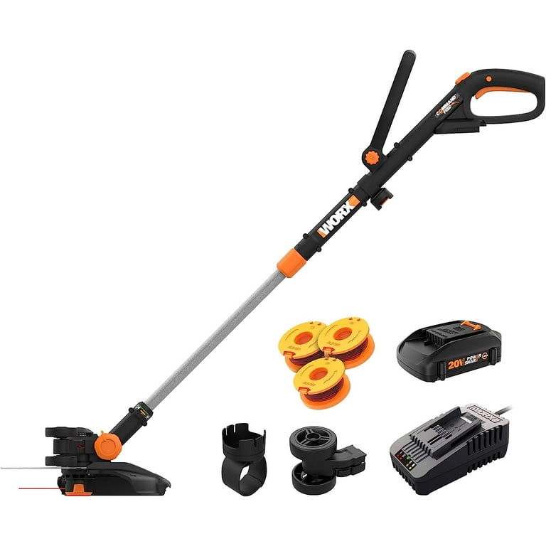 Open Box Worx GT Revolution 20V 12 String Trimmer Grass Trimmer Edger Mini Mower WG170.2 Walmart
