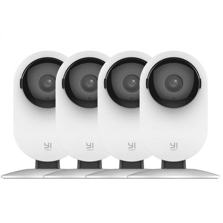Open Box YI YYS-2016 4pc Security Home Camera - White
