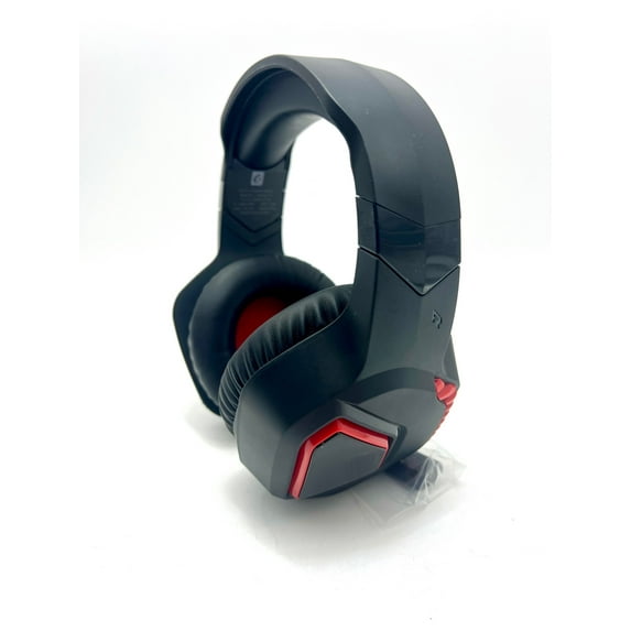 Open Box gmrpwnage Wireless Gaming Headset for PS5, PS4, Mac Switch PC CAPTAIN-100 - Red