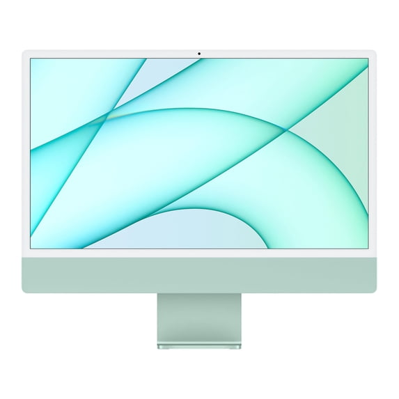 Open Box iMac 24 (Retina 4.5K 7GPU, Green) 8-Core M1 (2021) MJV83LL/A 8gb RAM-1tb SSD-Dual Boot Mac OS/Win 11