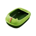 Open Cat Litter Box, AntiSplashing Cat Toilet, Prevent Sand Leakage