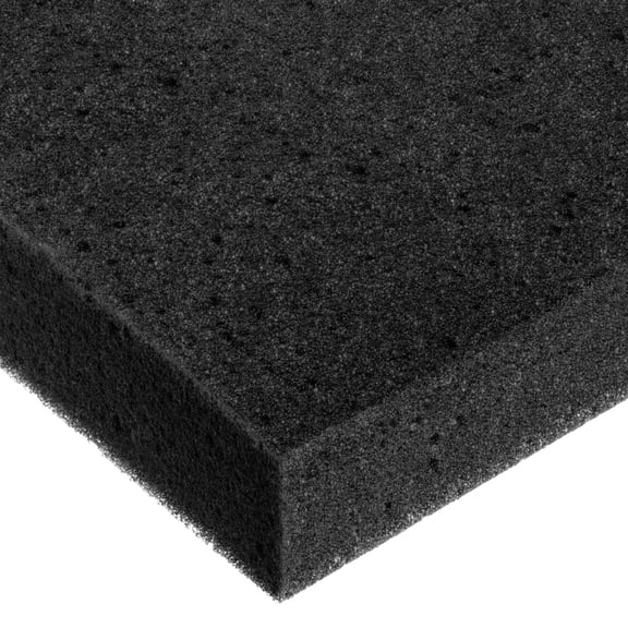 Open Cell Neoprene Foam Sheet - 1" Thick x 12" Wide x 24" Long