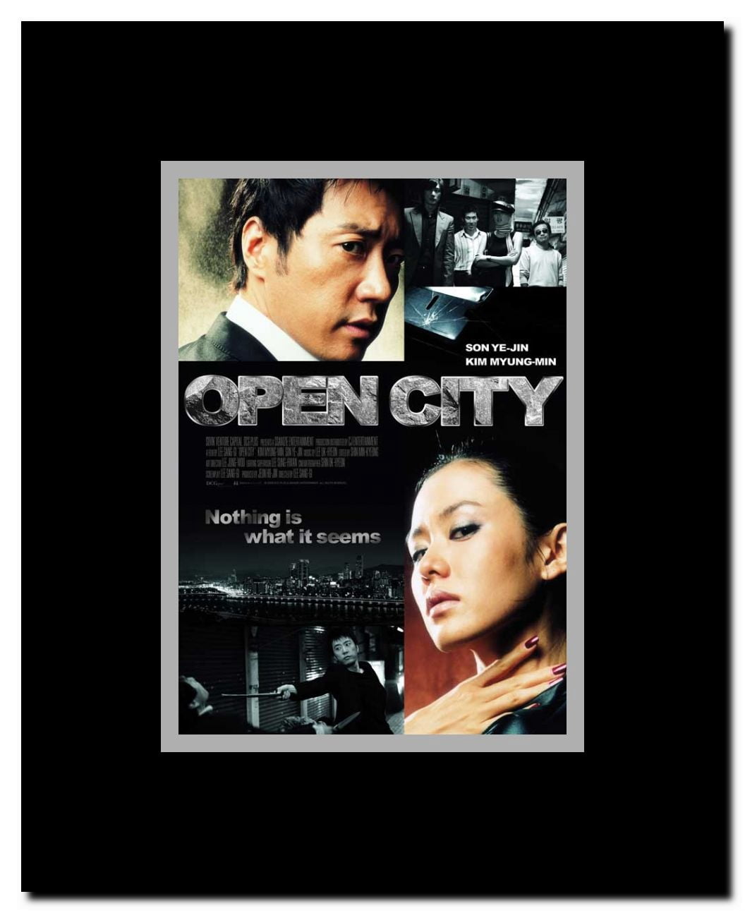 Open City Framed Movie Poster