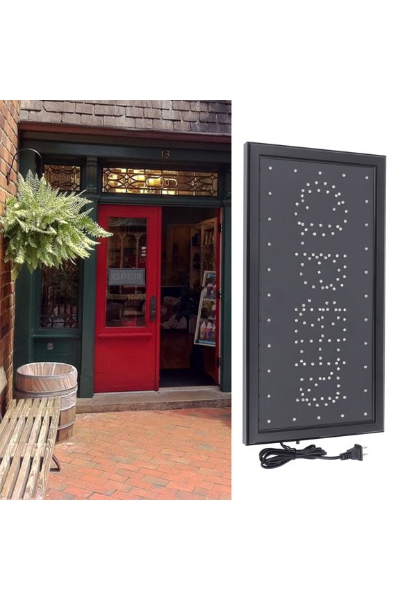 Open Closed Led Sign, LED Sign Board, Business Sign for Bars, Salons, Shops, Cafes, Restaurants, or Small Businesses