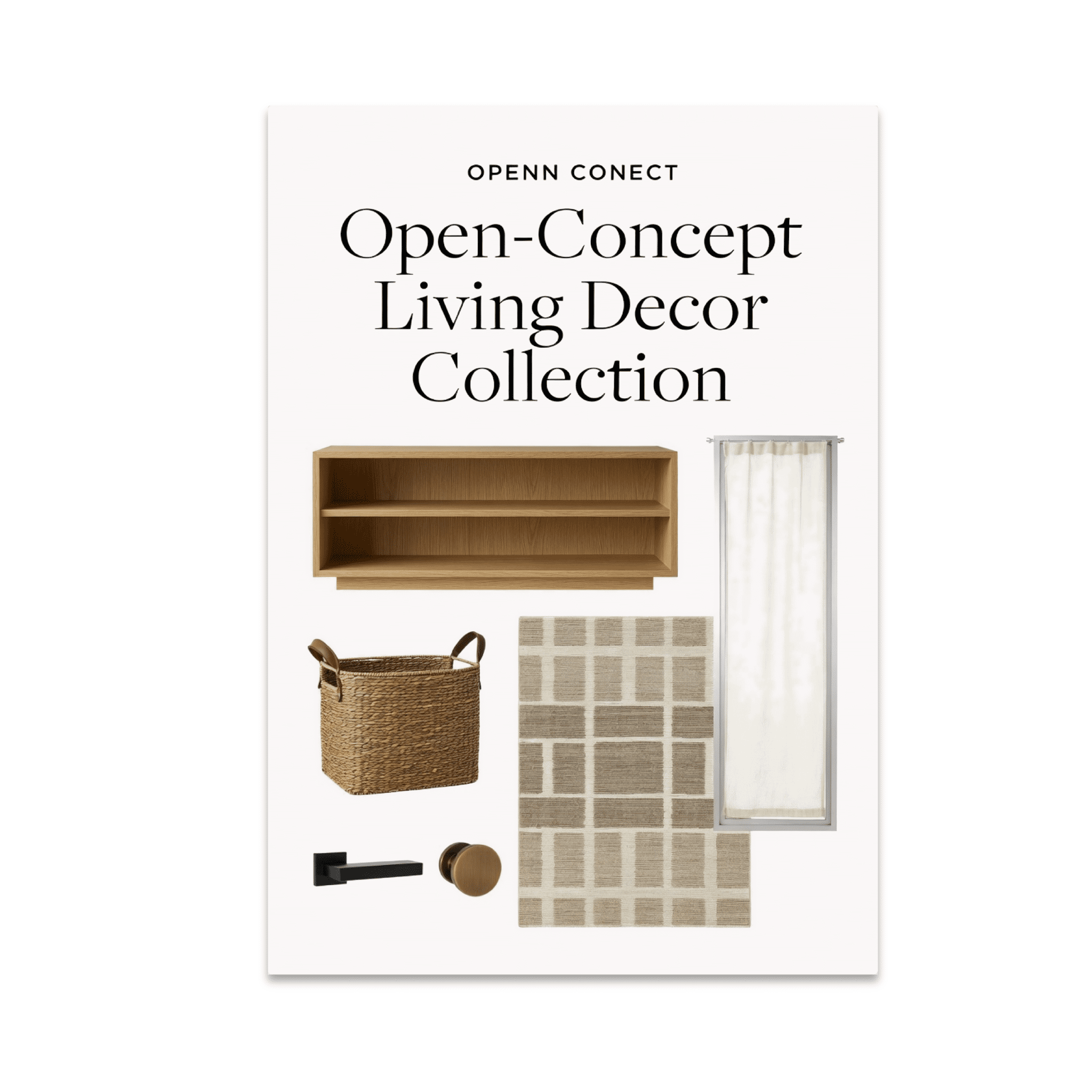 Open-Concept Living Decor Collection - Home Decor Enthusiast, 13 x 19 ...