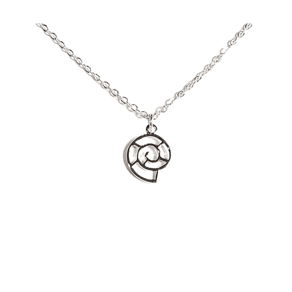 Open Conch Shell Necklace