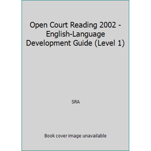 Pre-Owned Open Court Reading 2002 - English-Language Development Guide (Level 1) (Unknown) 0075711192 9780075711193