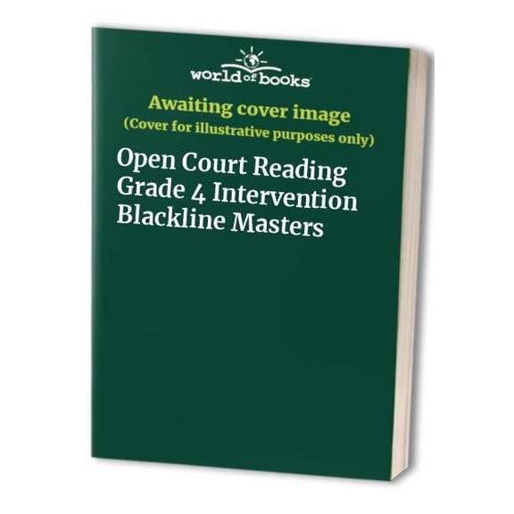 Pre-Owned Open Court Reading Grade 4 Intervention Blackline Masters Paperback