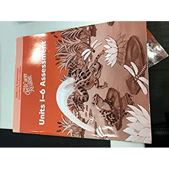 Pre-Owned Open Court Reading, Level 1, Unit 1-6: Assessment, Annotated Teacher's Edition (Paperback) 0075713454 9780075713456