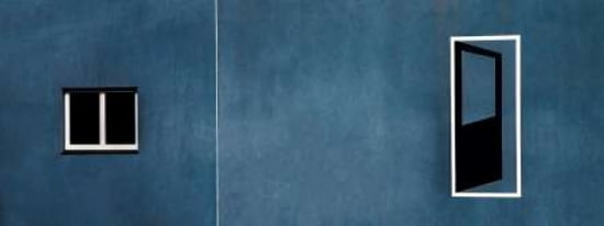 Open Door No Access Canvas Art - Gilbert Claes (24 x 48)