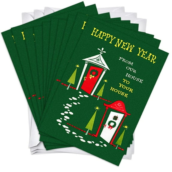 Open Doors New Years Cards | 36 Pack Bulk Set (4x6)