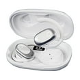 thumbnail image 1 of Open Ear Bluetooth Earbuds, Wireless Headphones with Bluetooth 5.4, Ear Hook Design, Noise Reduction for Cycling, Workouts and Music, White, 1 of 9