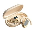 thumbnail image 1 of Open Ear Bluetooth Earbuds, Wireless Headphones with Ear Hook Design and Charging Case for Cycling, Workouts and Music, Beige, 1 of 6