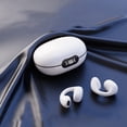 thumbnail image 1 of Open-Ear Bluetooth Headphones & 32GB MP3 Player, IP68 Waterproof, Bone Conduction Headphones, Secure Fit for Workouts, Running and Swimming, Built-in Microphone, App(White), 1 of 7
