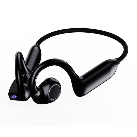 Open Ear Bluetooth Headphones with Camera, Wireless Earbuds with Stabilization, AI Translation Smart Conversation Earphones for Fitness Travel and Outdoor Sports