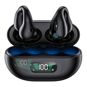 Open Ear Bluetooth Headphones Wireless Clip-on Earbuds for iPhone Android,Bluetooth 5.3 Sport Earbud for Running,Sports,Workouts,Business